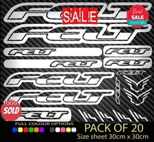 FELT Vinyl Decal Stickers