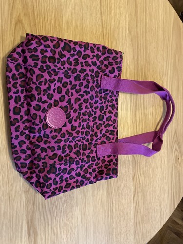 Kipling small pink leopard - pink,