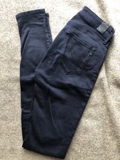 Replay Hyper flex jeans navy skinny RRP £150 barely used