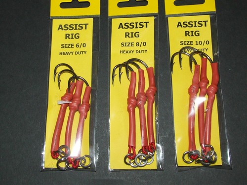 Assist hooks 0 for jigs - for,
