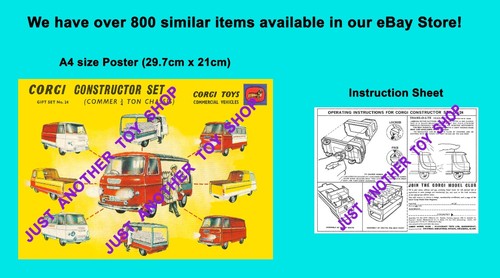 Corgi instruction sheet for - instruction,