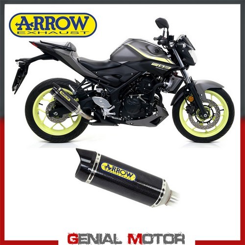 Exhaust arrow thunder carbon - arrow,