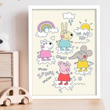 Themed peppa pig print - peppa,