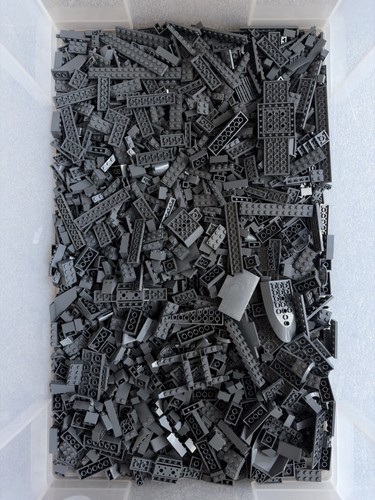 Lego 5kg dark bluish - lego, grey