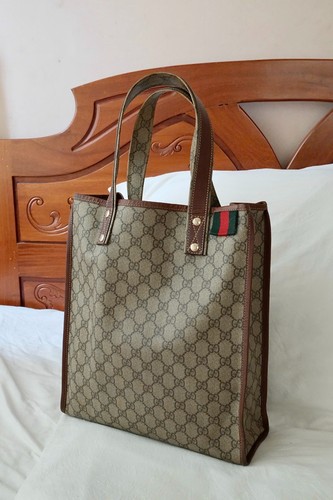 Gucci supreme beige brown - gucci, gg