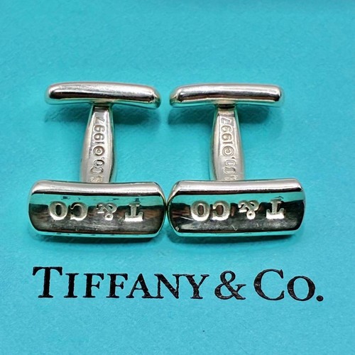 Tiffany 1837 cufflinks - tiffany,