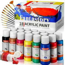 Acrylic Paint Set, 18 X 60 Ml