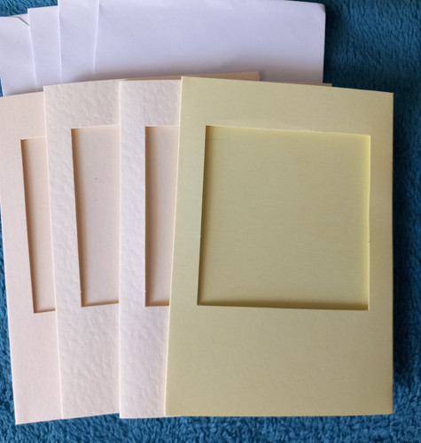 Square aperture cards - 4,