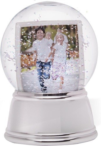 Large photo snow globe with - photo,