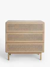John Lewis Rattan 3 Drawer