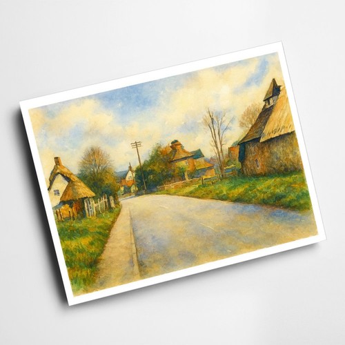 Print hungerford road - hungerford,