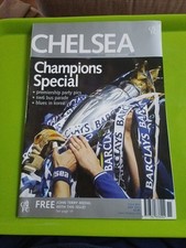 Chelsea Official Monthly Football Magazine.  Champions Special.  July 2005....