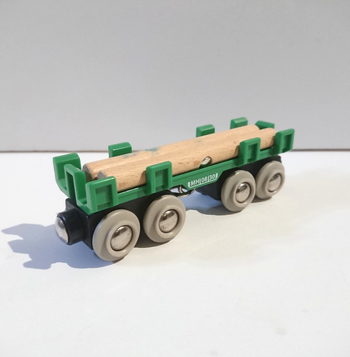 Wooden railway train - train, brio