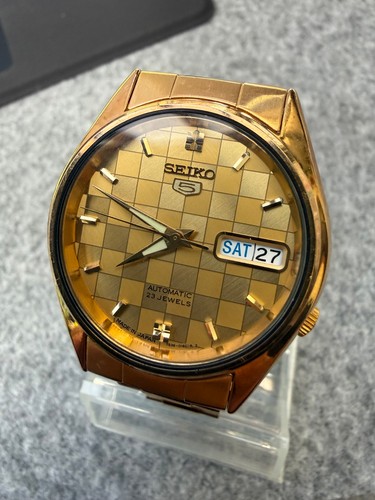 Seiko automatic gold tone - automatic, gold-tone