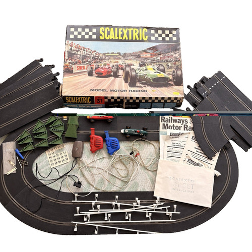 Scalextric set vintage - scalextric,