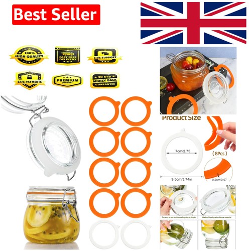 Airtight 10pcs silicone jar - 10pcs,