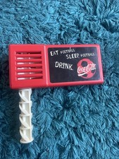 Coca Cola Coke Advertising Sports Football Rattle 1990s