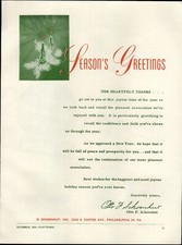 1954 PAPER AD Schoenhut Toy