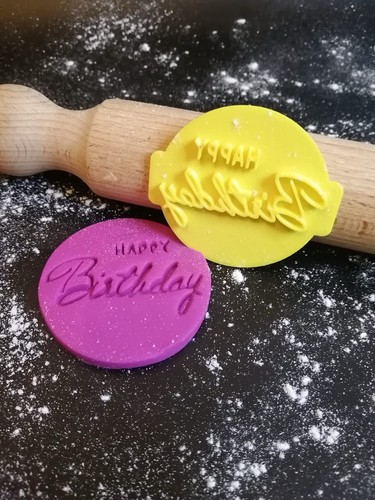 Happy birthday embosser stamp - birthday,