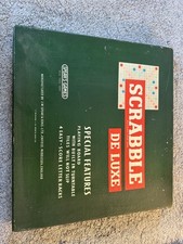 Vintage Spear’s Games Scrabble De Luxe Turntable Board Game – Complete Set