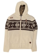 VINTAGE Mens Hooded Sherpa