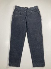 TED BAKER SLIM VELVET Trousers - W32 L32 - Navy - Great Condition - Men’s