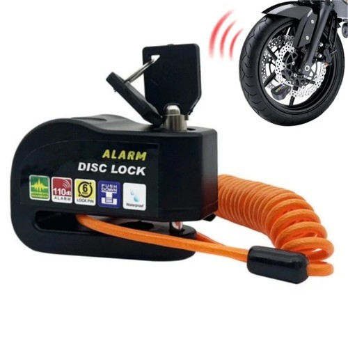 Motorcycle disc brake - motorcycle, lock