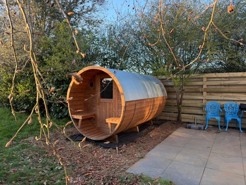 Barrel sauna 5m - barrel, 3.5m