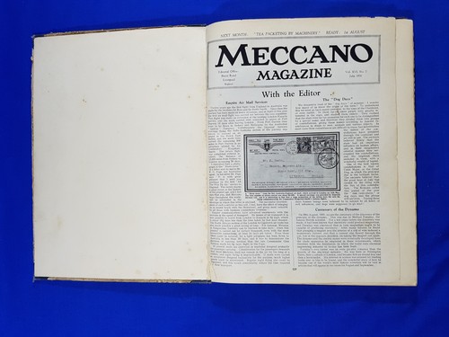 Meccano magazines bound - meccano, book