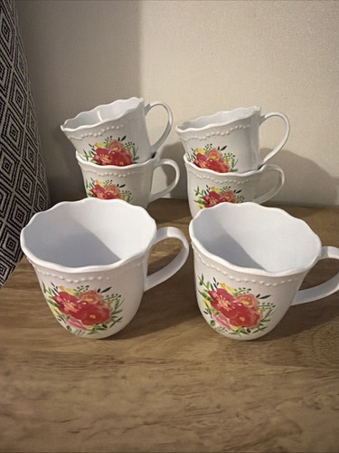Waitrose melamine mugs - melamine,