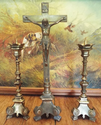 Large brass church - large,