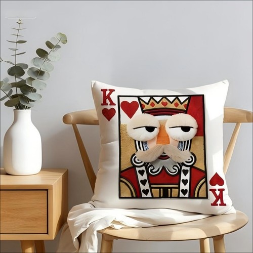 Printed king hearts - printed,