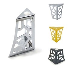 4x Hollow Out Modern Metal
