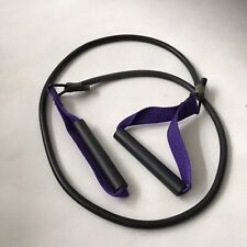 Resistance Tubing with Purple Handles Adv Level Training Power Gym Fitness?️