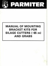 Parmiter Mounting Bracket Kits For Silage Cutters .65m & Grabs Manual 9449E