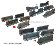 Concrete Jersey Barriers - 28mm Resin Wargames Miniature Scenery Choose Set