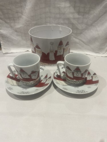 Christmas porcelain espresso - porcelain,