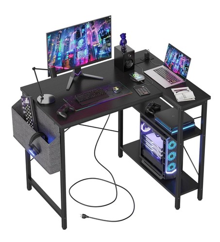 Small shaped desk - shaped, with