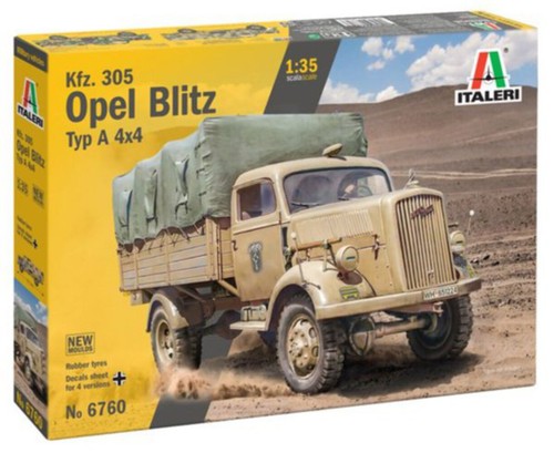 Italeri 6760 kfz 305 opel - italeri, 1:35