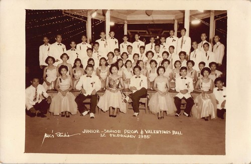 1955 filipino high school prom - 1955,