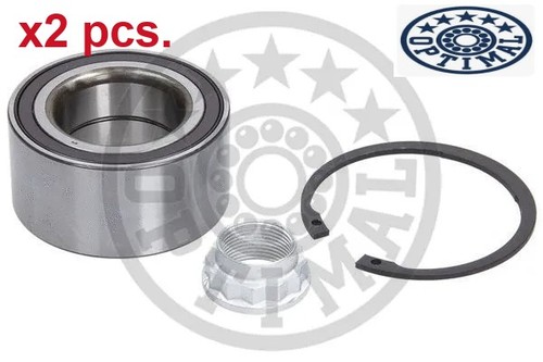 Pcs rear wheel - x2, hub