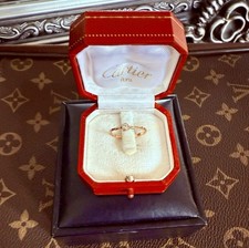 Vintage Cartier  VS1 Diamond . 3 Gold. Rare Early Canadian Boutique Purchase