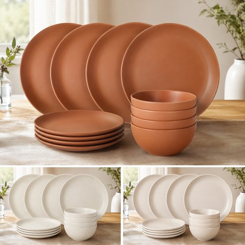 Stoneware ceramic dinner set - stoneware,