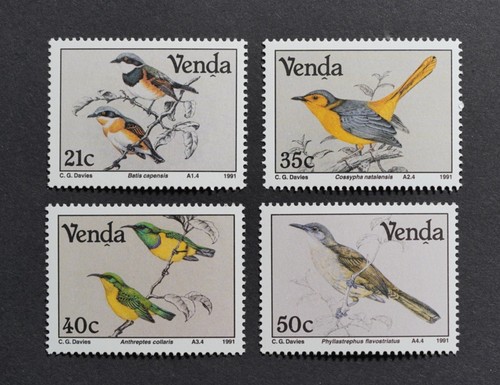 Venda 1991 bird - stamps,
