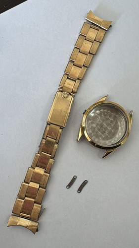 Vintage rolex oyster gold - rolex, cap