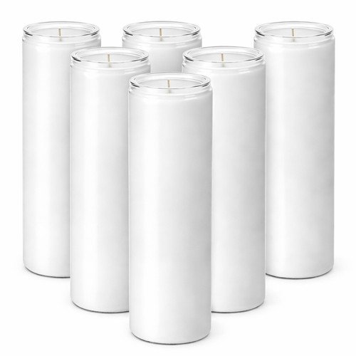 Day white prayer candles - prayer, in