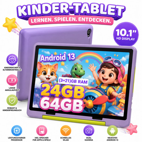Kids tablet inch android - tablet, 15