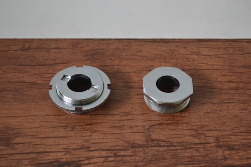 Vintage chromed steel - vintage, 68mm