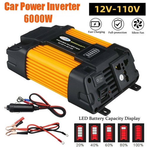 6000w car power inverter 12v - 6000w,