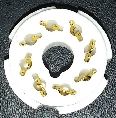 Tube socket pin octal - 8,